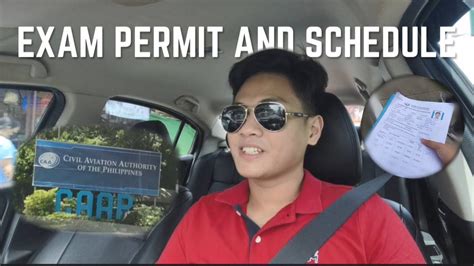 Getting my CAAP Exam Permit & Exam Schedule .